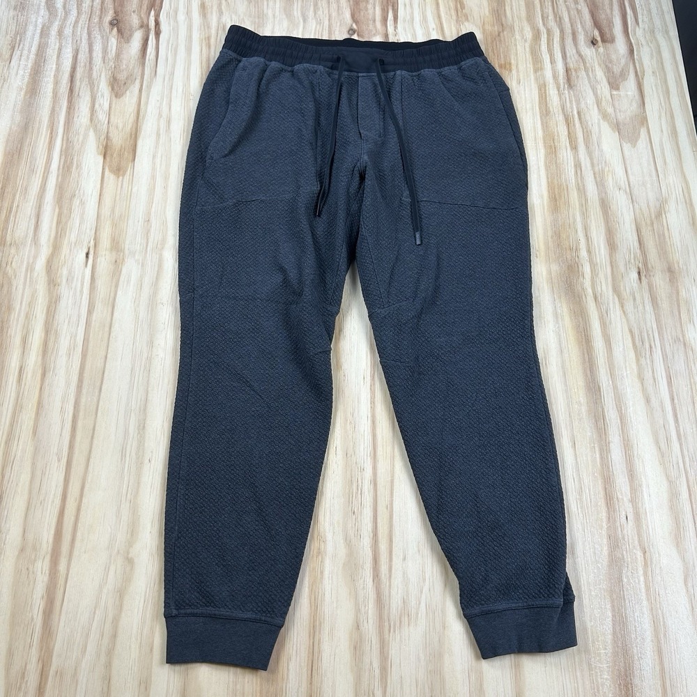 Lululemon At Ease Jogger Men's XL Heathered Black M5642S Sweatpants